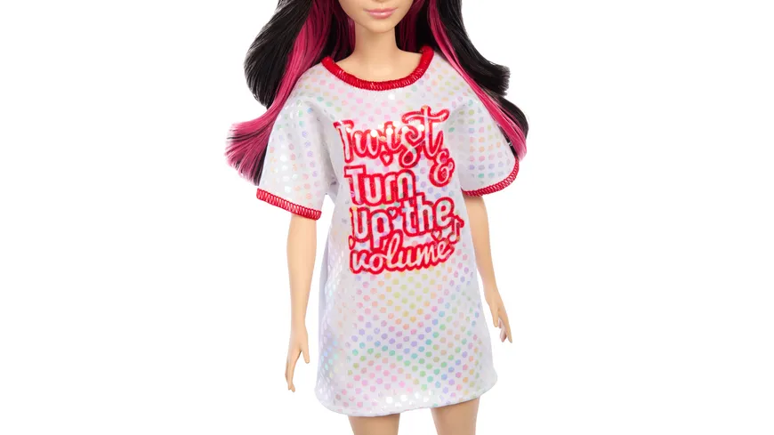 Barbie Fashionista Puppe - Red Mesh Dress