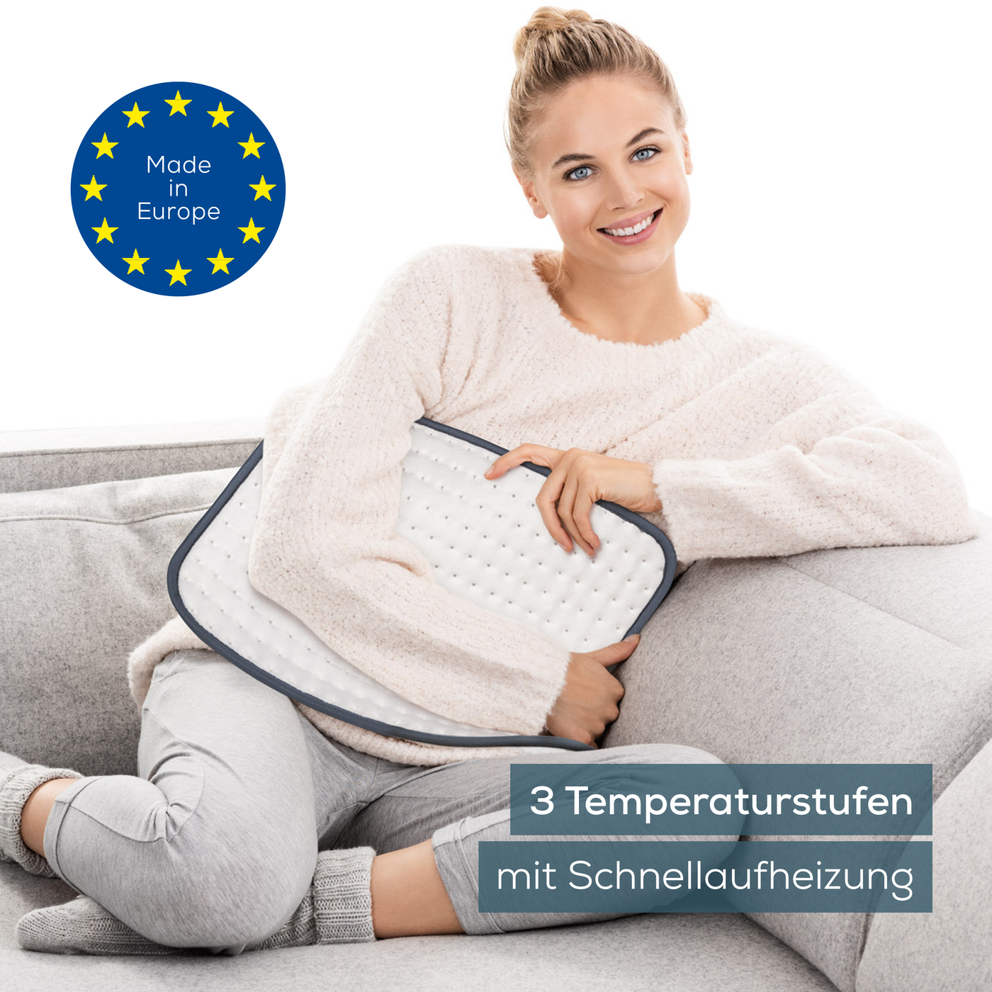Beurer Heizkissen HK 41-Kuscheliges Wärmekissen mit 3 Temperaturstufen