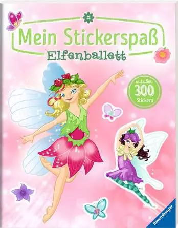 Mein Stickerspaß: Elfenballett