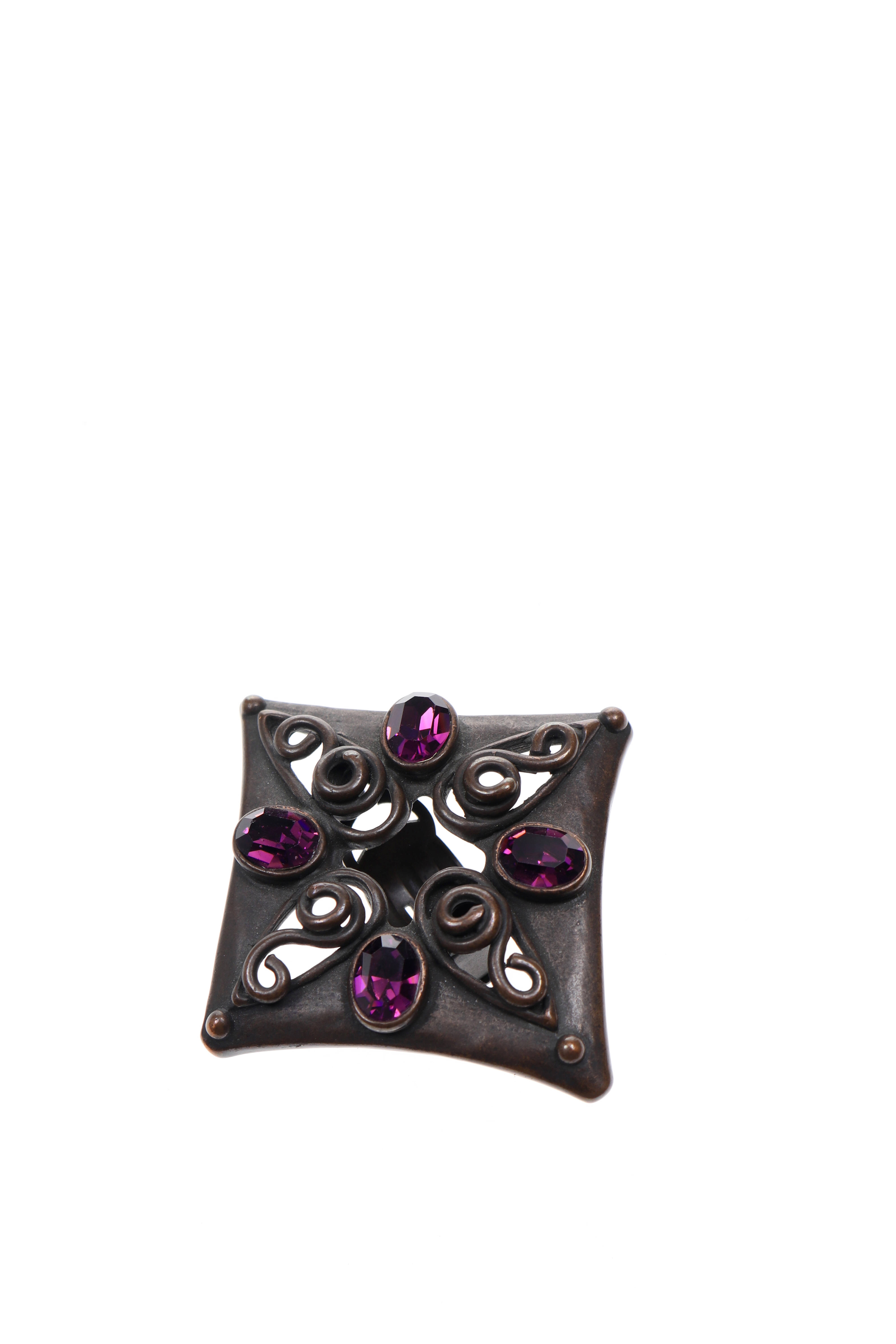 Scherrer Broches Femme couleur rose