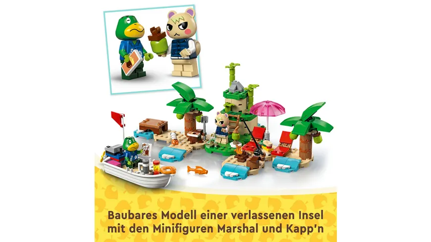 LEGO Animal Crossing 77048 Käptens Insel-Bootstour