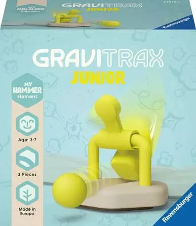 GraviTrax Junior Element Hammer - Kugelbahn-Erweiterung für Kinder ab 3 Jahren