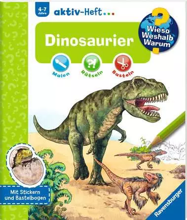 Ravensburger Wieso? Weshalb? Warum? aktiv-Heft: Dinosaurier