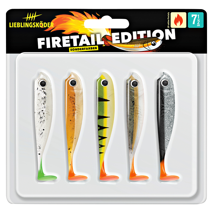 Lieblingsköder Gummifisch Barschköder 7,5 cm
