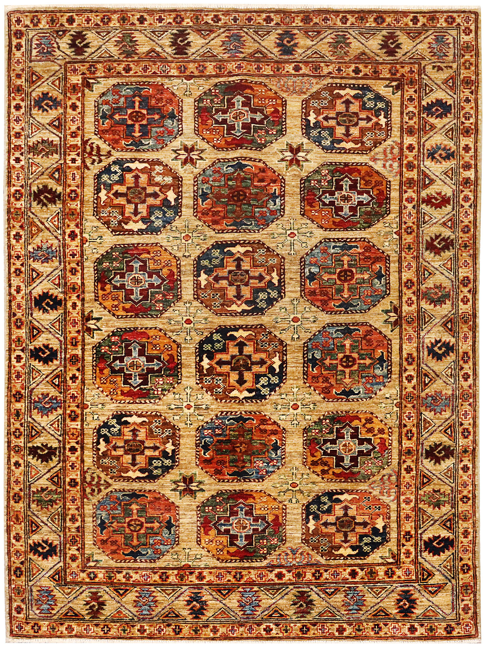 Buchara Ghazni ca. 123 x 187 cm, Unikat / Einzelstück