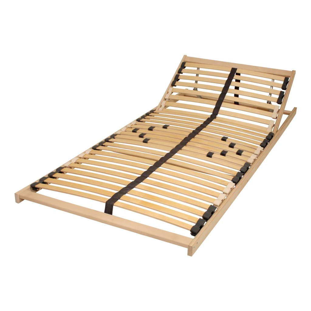IHG 7 Zonen Lattenrost 80x200 cm Kopfteil verstellbar