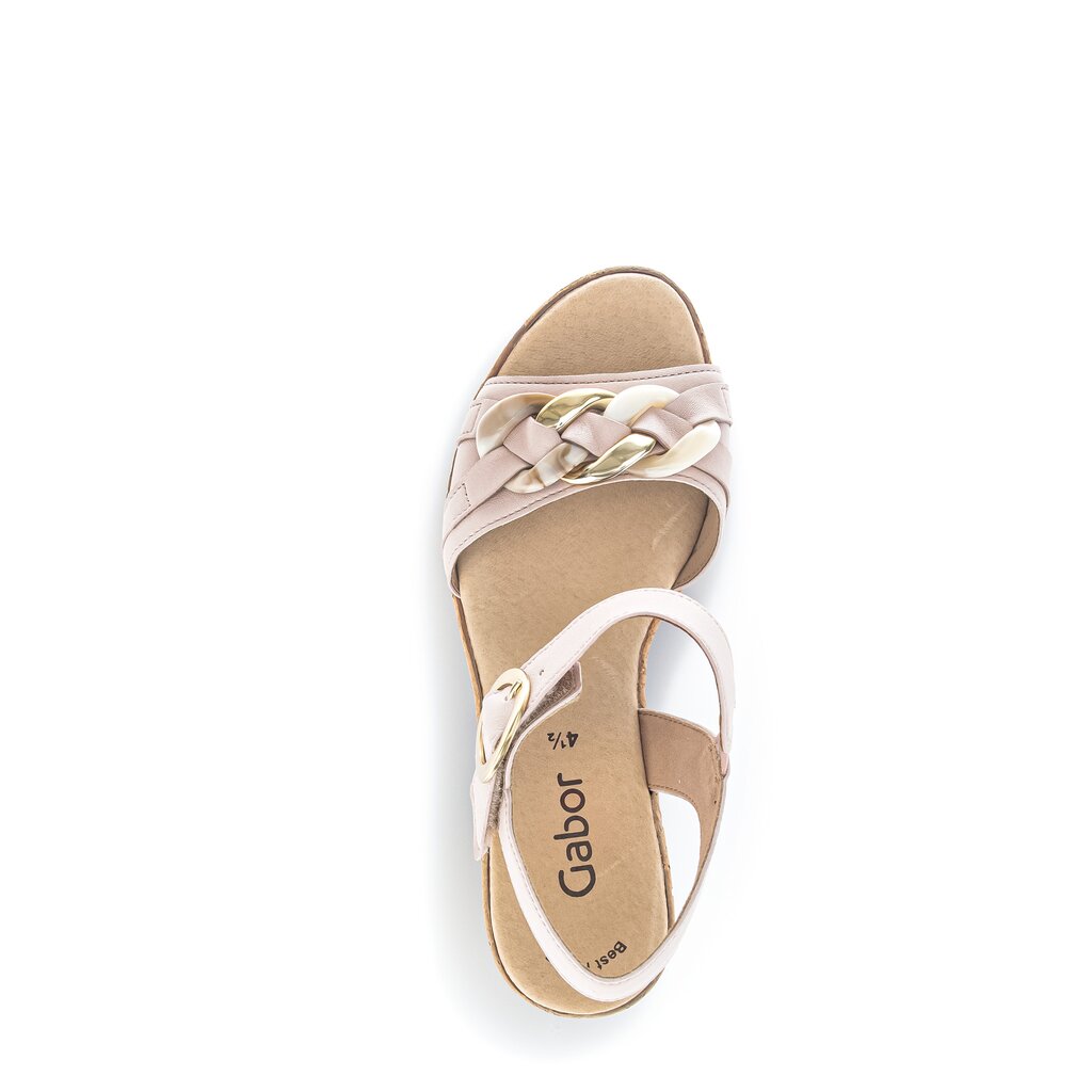 Gabor fashion Plateau Sandale rosa