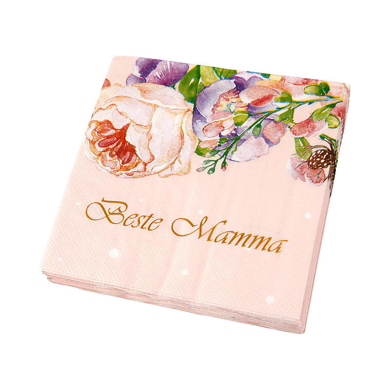 Vie Eco Servietter 20-pk 33x33 cm, Vår