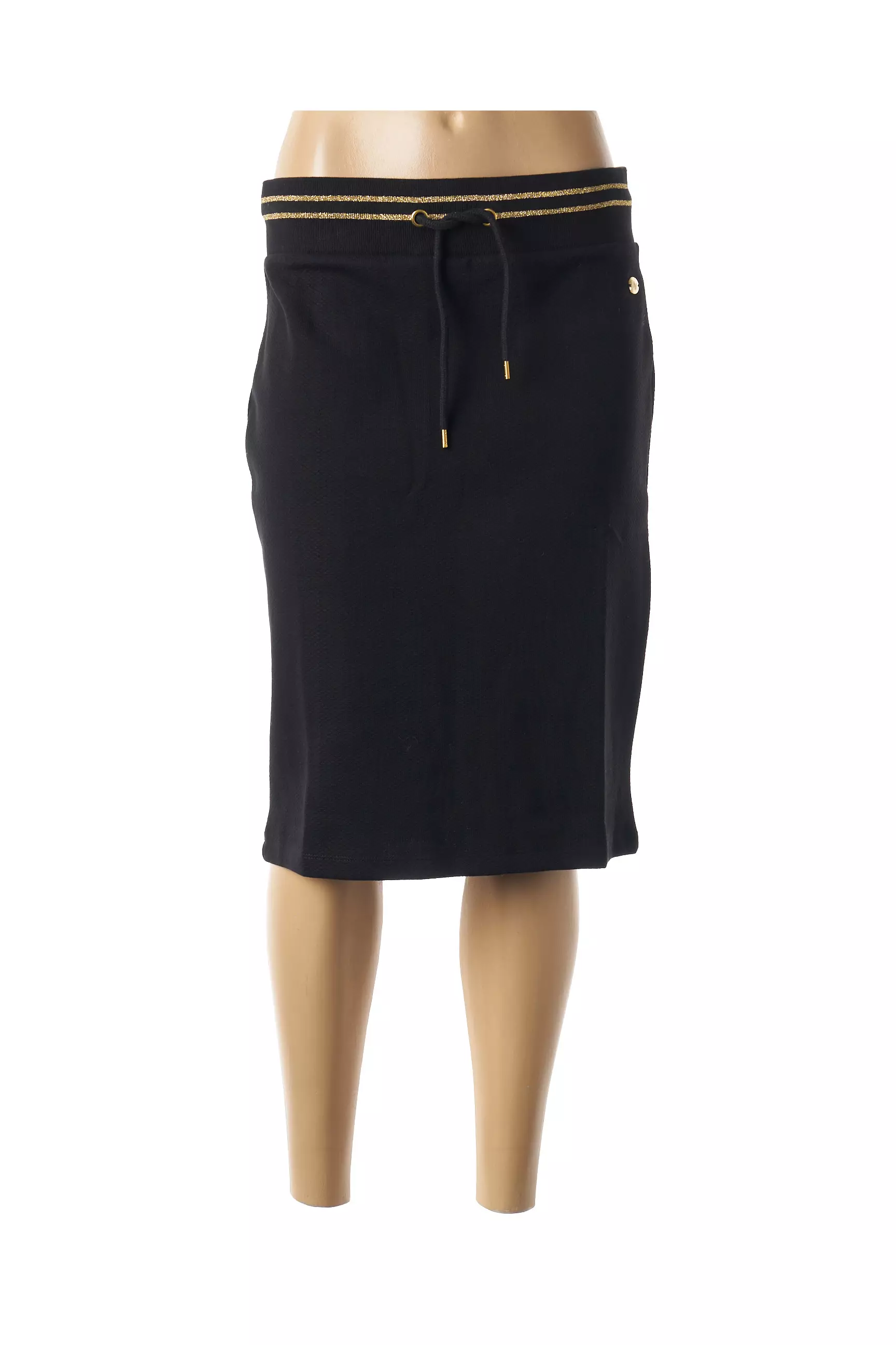 Black Wellis Jupes Mi Longues Femme couleur noir