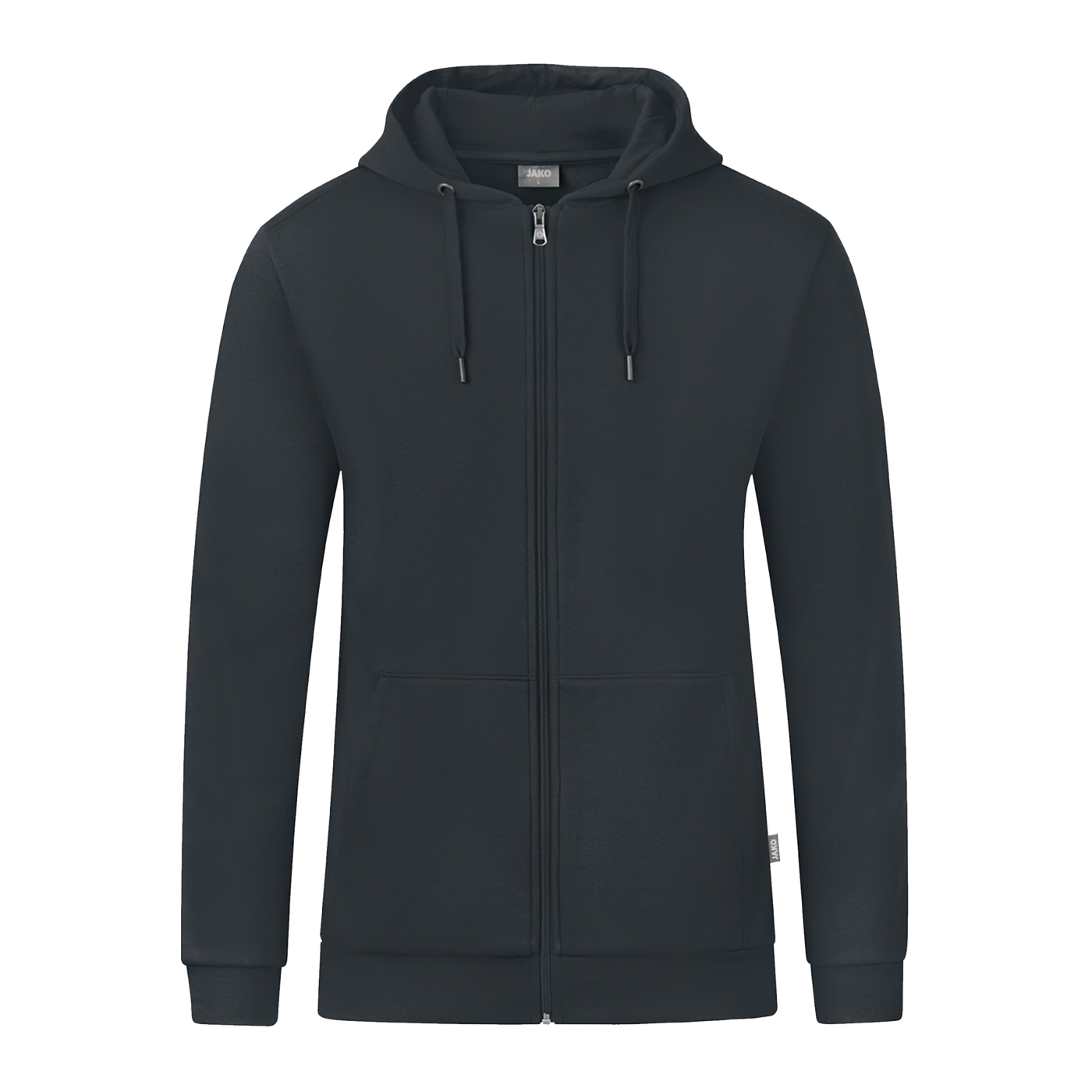 JAKO Organic Kapuzenjacke Grau F830