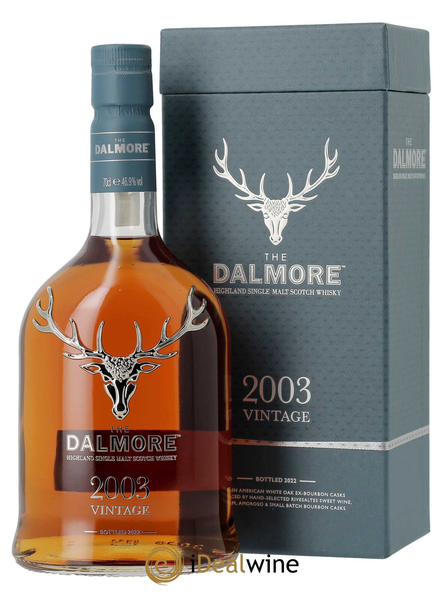 Whisky Dalmore Vintage 2003 (70cl) 2003 - Lot de 1 Bouteille