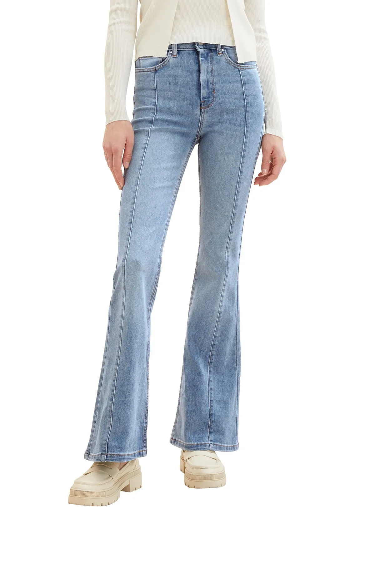 Tom Tailor  Jeans - Grau - Bootcut