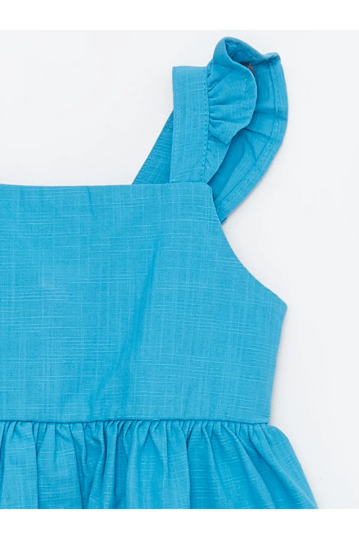 LC Waikiki  Basic-Babykleid für Mädchen mit quadratischem Ausschnitt und Trägern