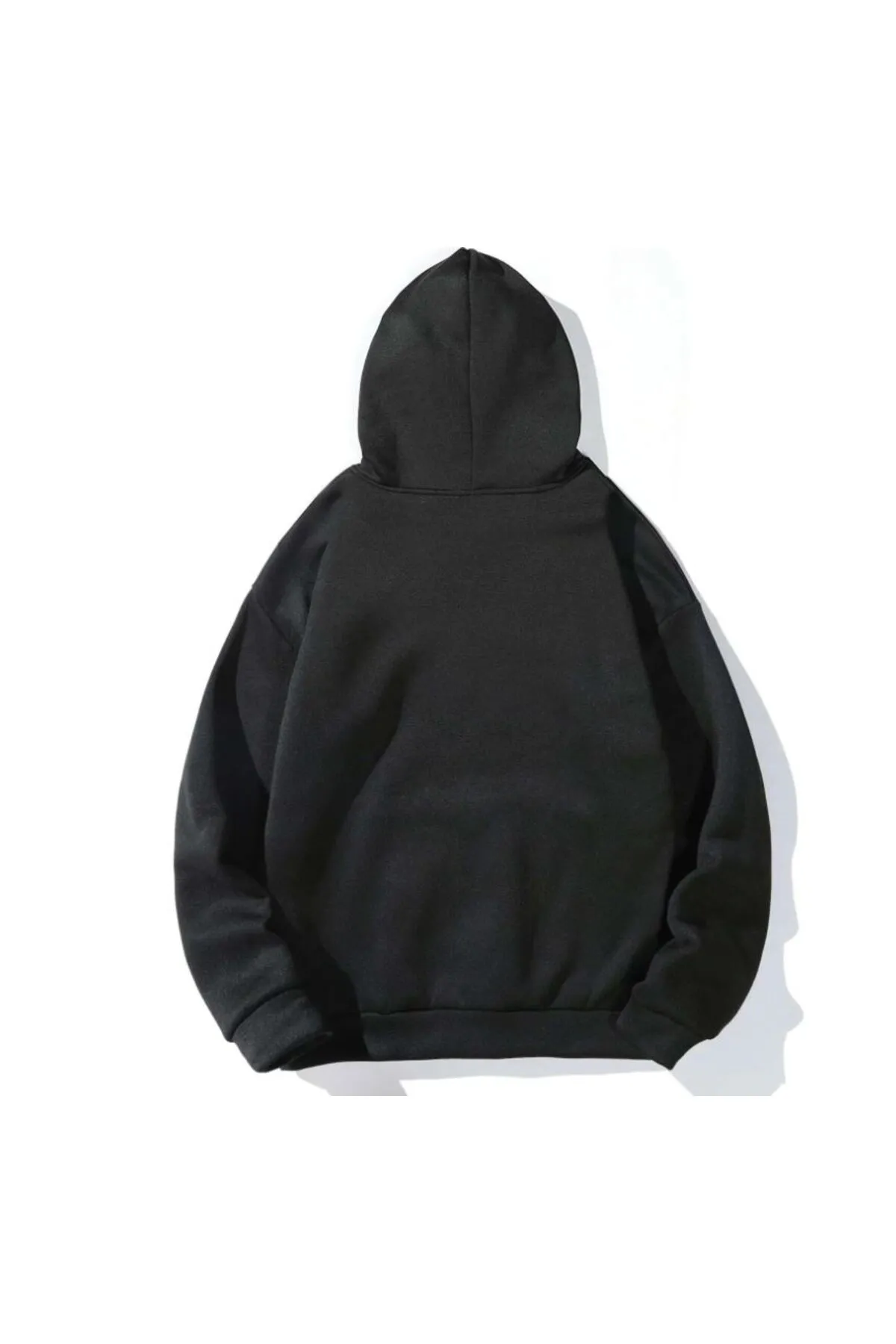 Know  Unisex-Kapuzenpullover „The Happiest“ in Schwarz mit Aufdruck