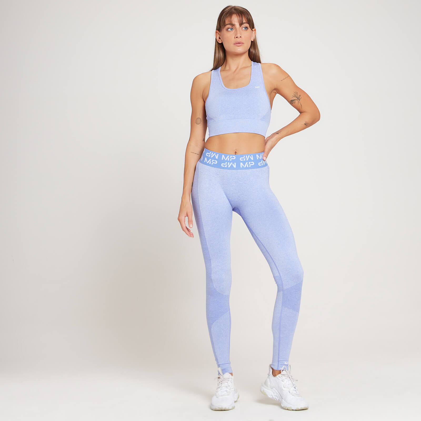 Brassière de sport MP Curve pour femmes – Violet craie
