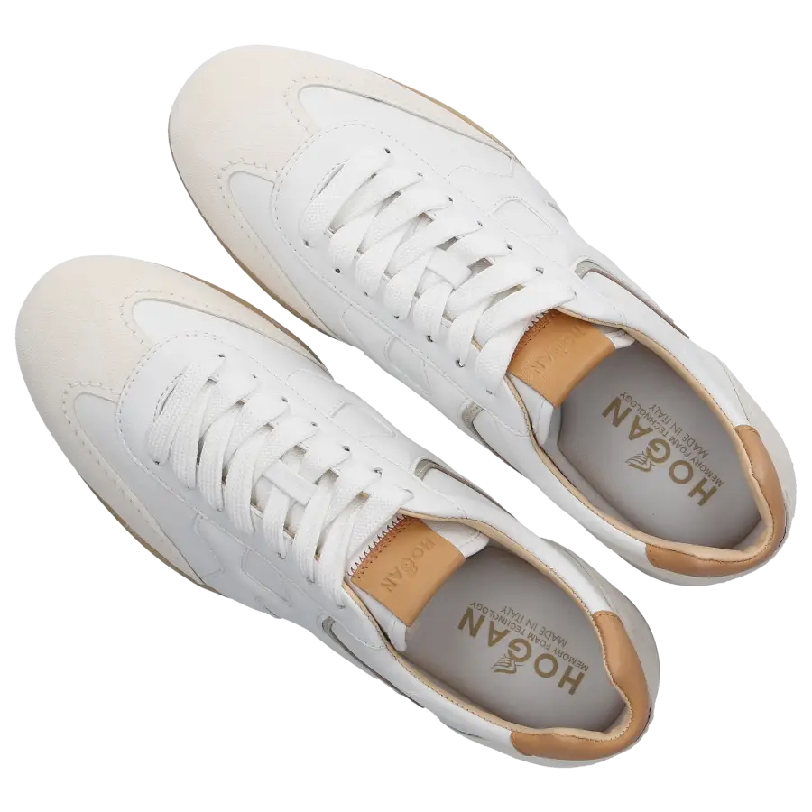 Hogan - Sneaker low H565 Kalbsleder - weiß