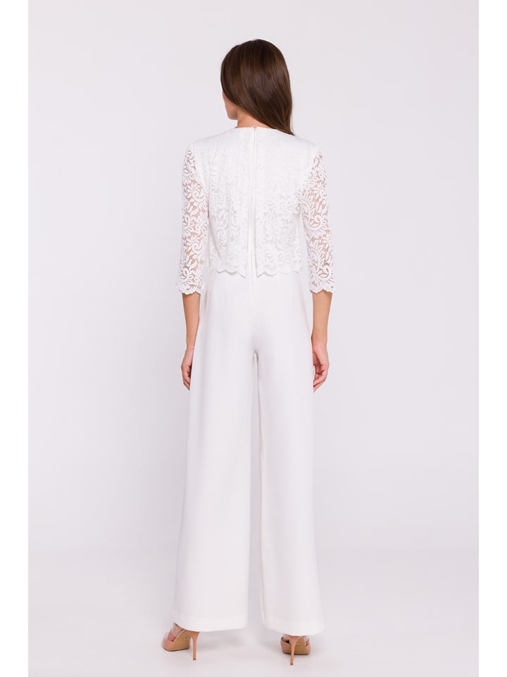 Stylove Jumpsuit in Weiß günstig kaufen