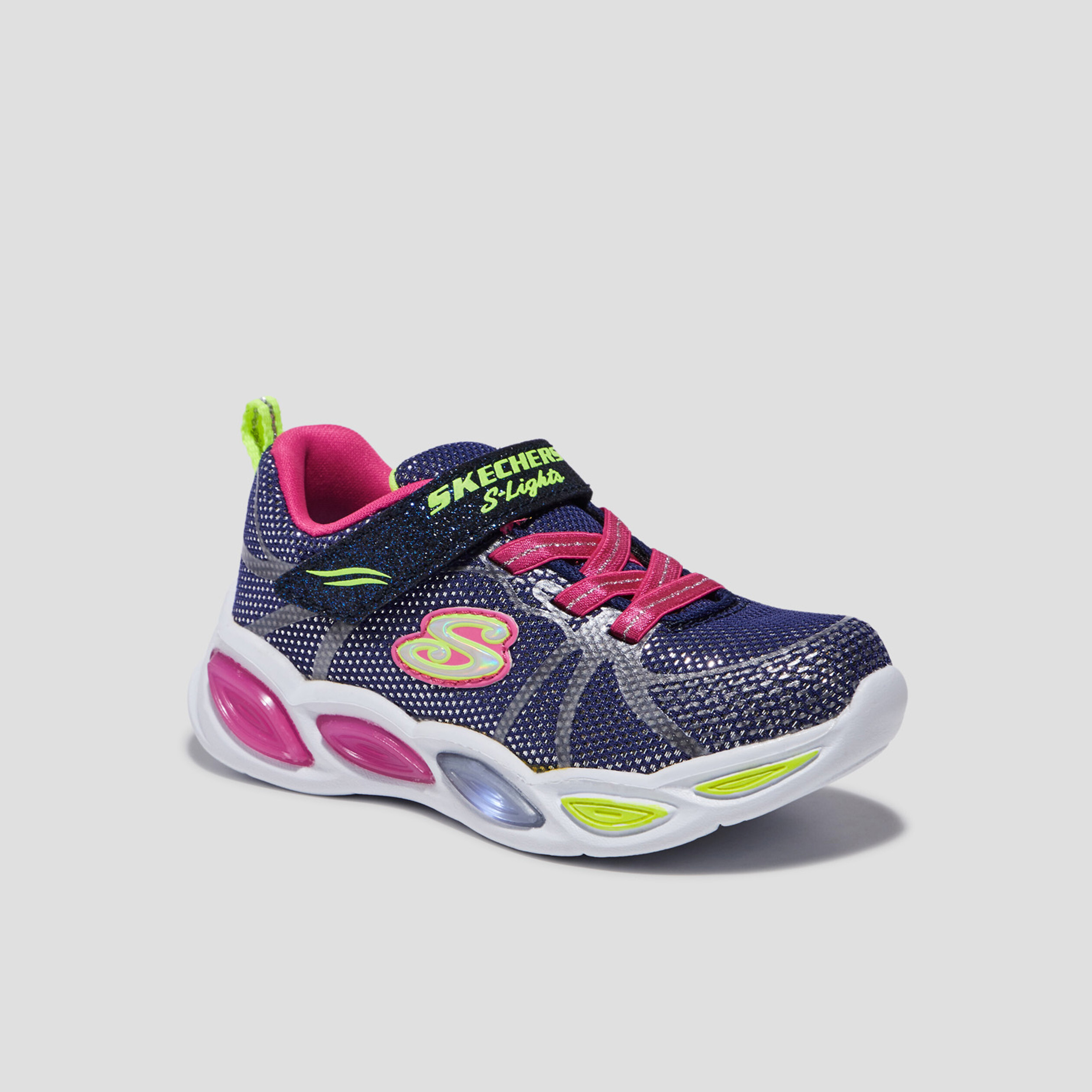 Baskets running lumineuses Sporty Glow multicolore fille | La Halle