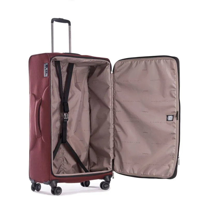 Stratic Bendigo Light + - Koffer-Set 3-teilig (S, M, L) - Rotwein