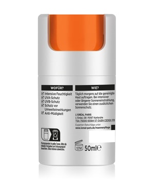 L'Oréal Men Expert Hydra Energy 24H Anti-Müdigkeit Feuchtigkeitspflege mit LSF15 Gesichtscreme-50 ml