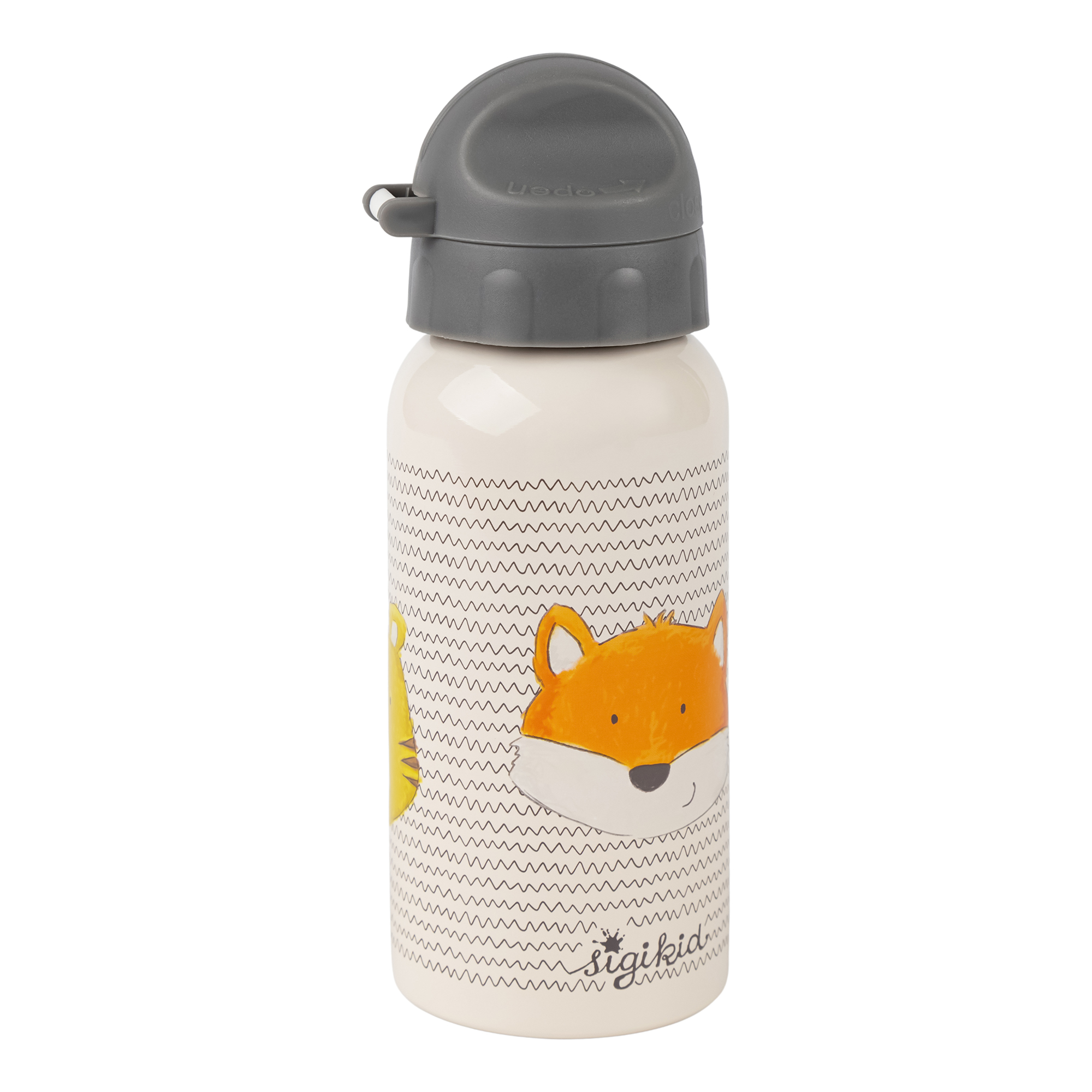 Kinder Set Edelstahl-Trinkflasche und Brotbox Hase