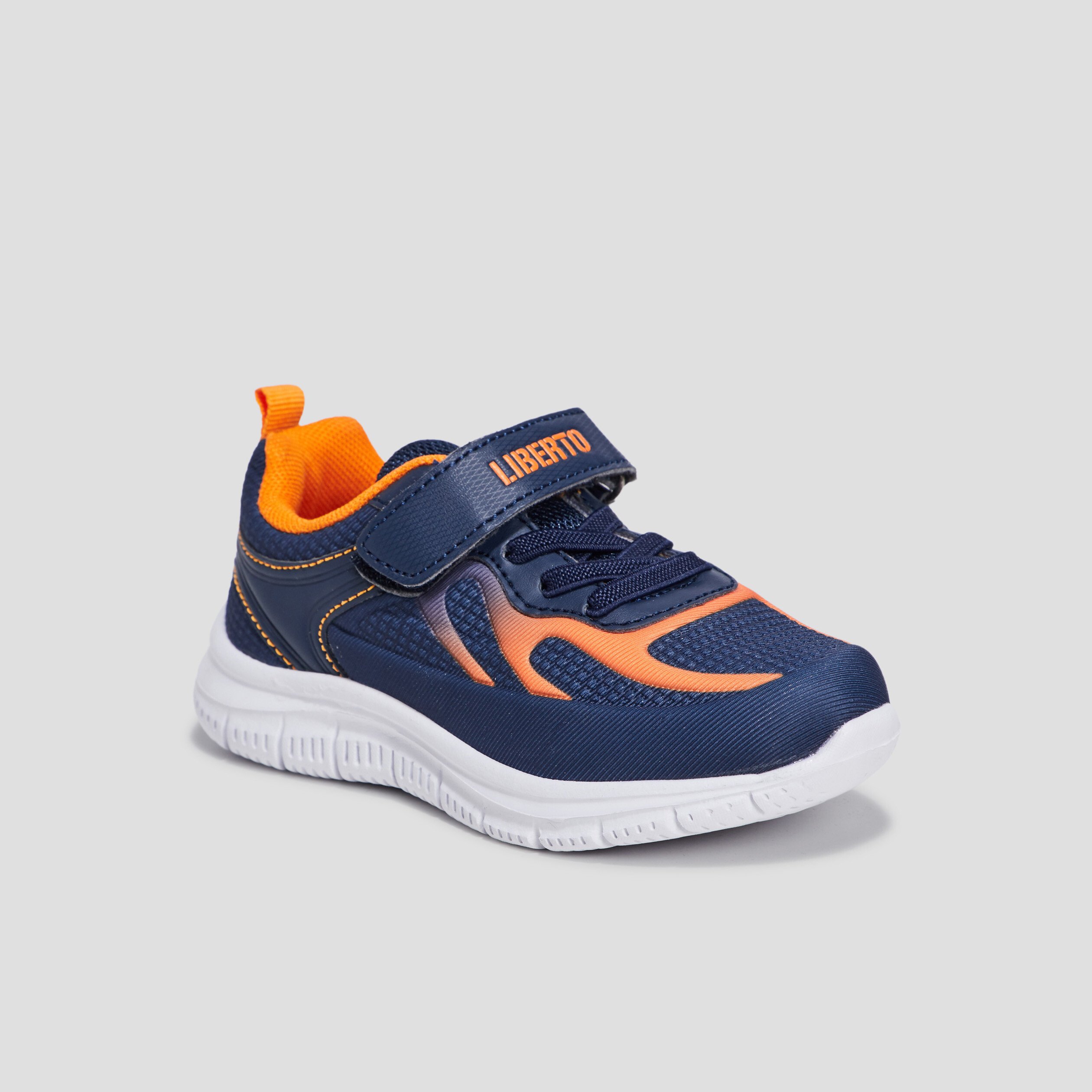 Runnings à lacets Liberto bleu marine garçon | La Halle