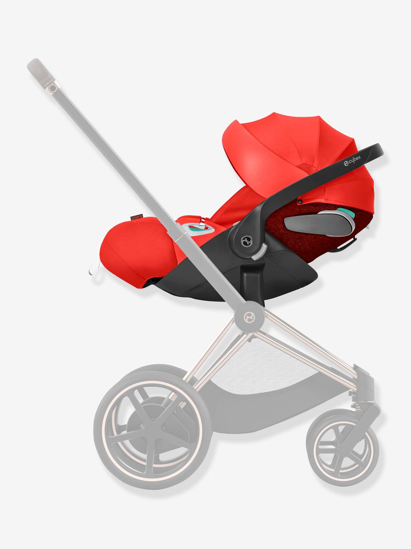 Siège-auto coque CYBEX Platinum Cloud Z2 i-Size 45 à 87 cm, équivalence groupe 0+ bleu (nautical blue)
