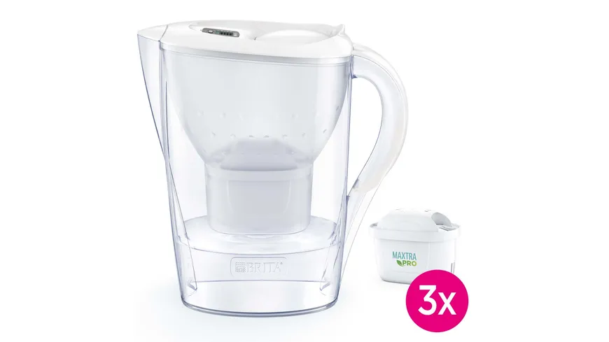 BRITA Wasserfilter Marella weiß inkl. 3 MX PRO