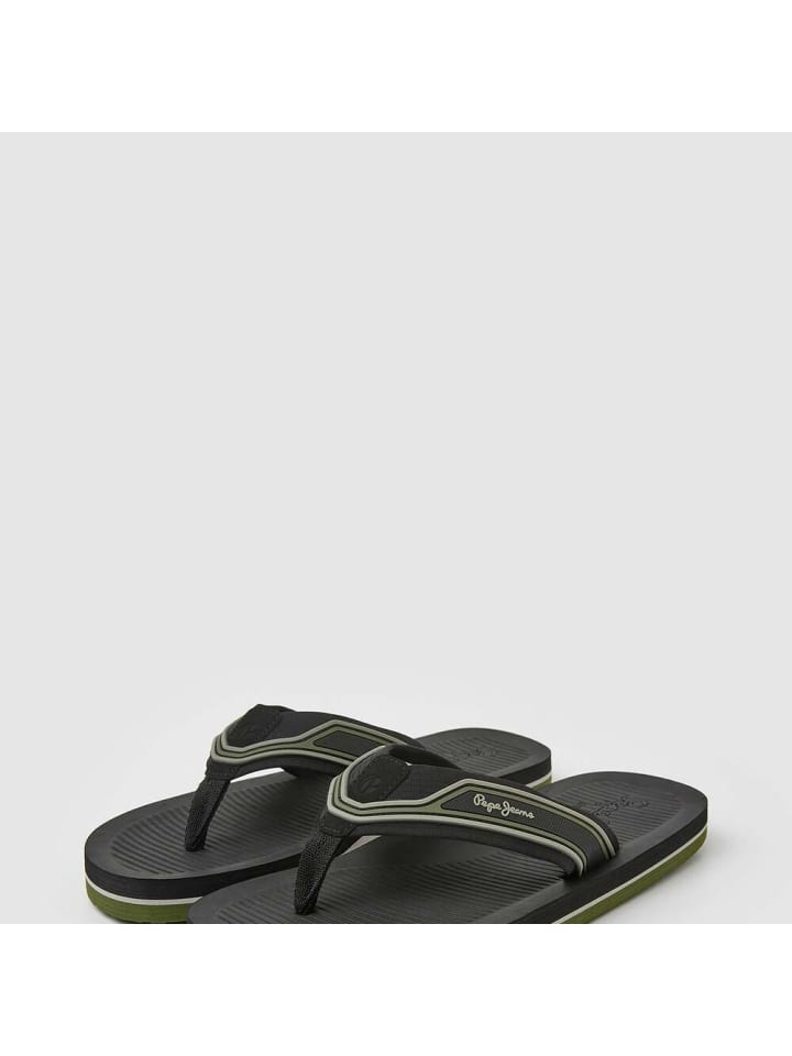 Pepe Jeans Flip-Flops South in Schwarz günstig kaufen