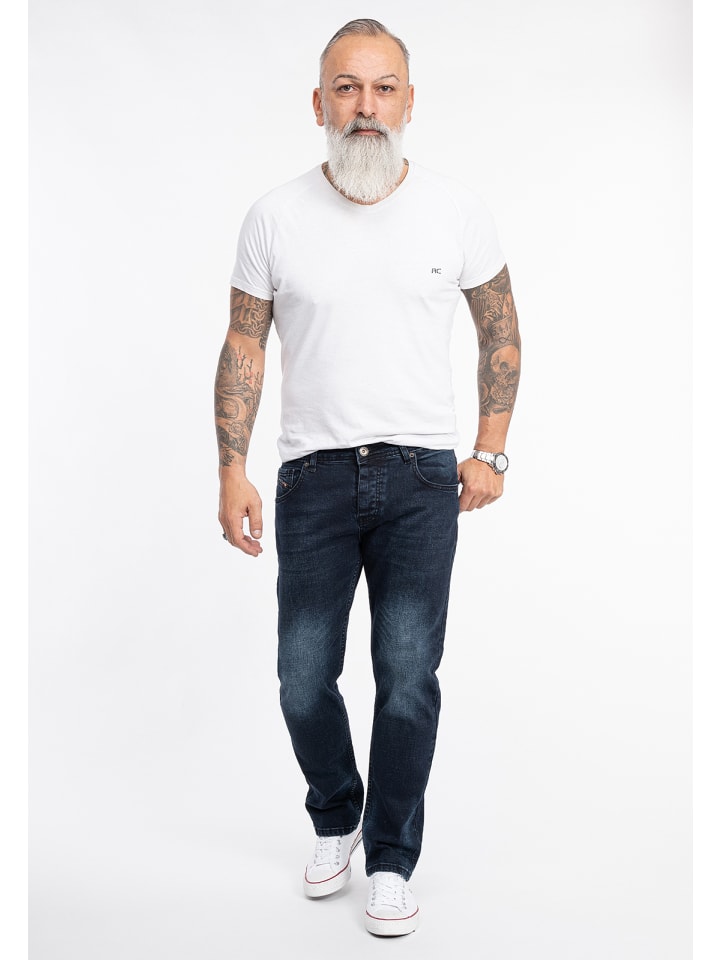 Rock Creek Jeans Straight Leg in Blau günstig kaufen