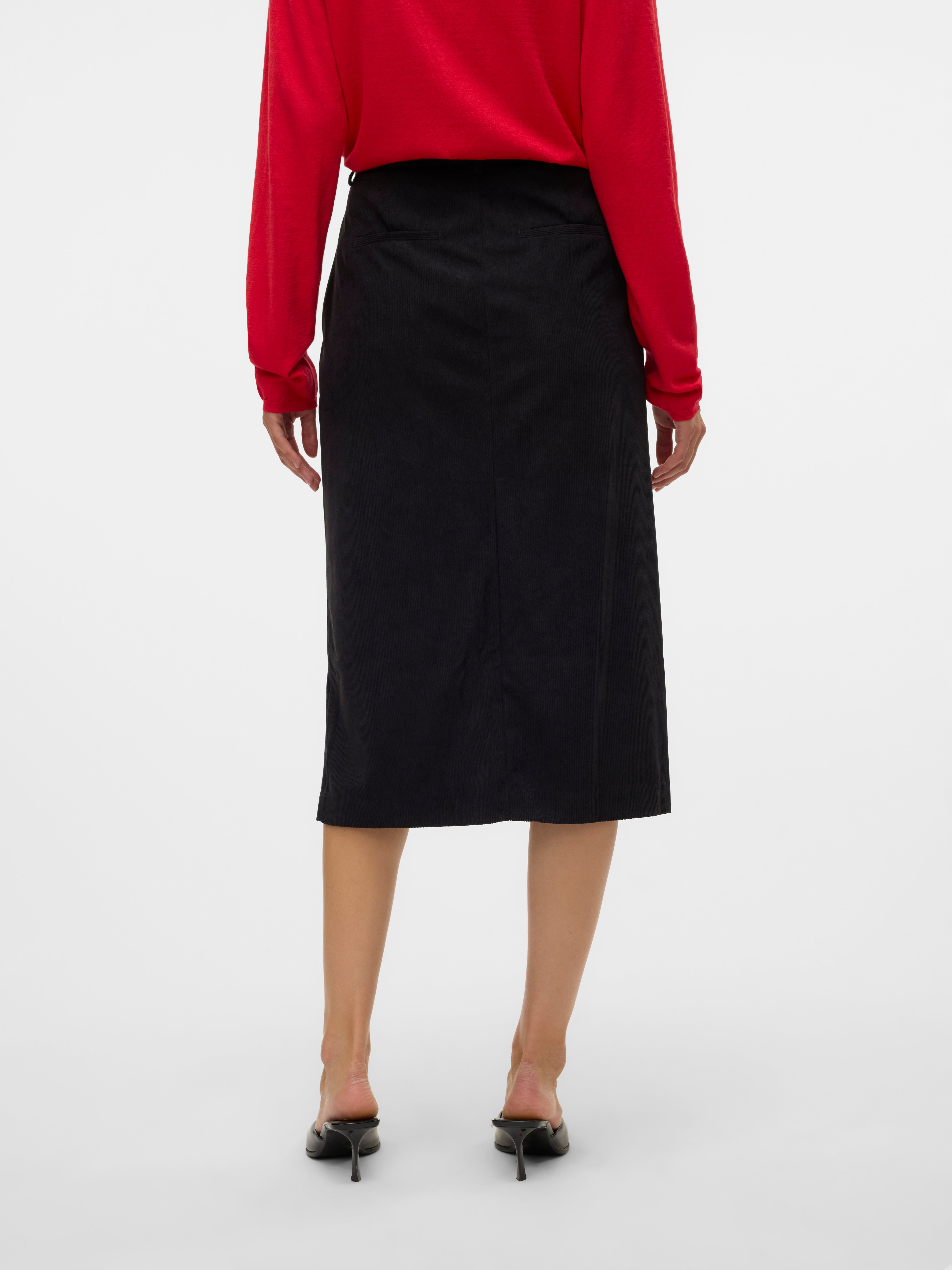VMVILJA Hohe Taille Langer Rock