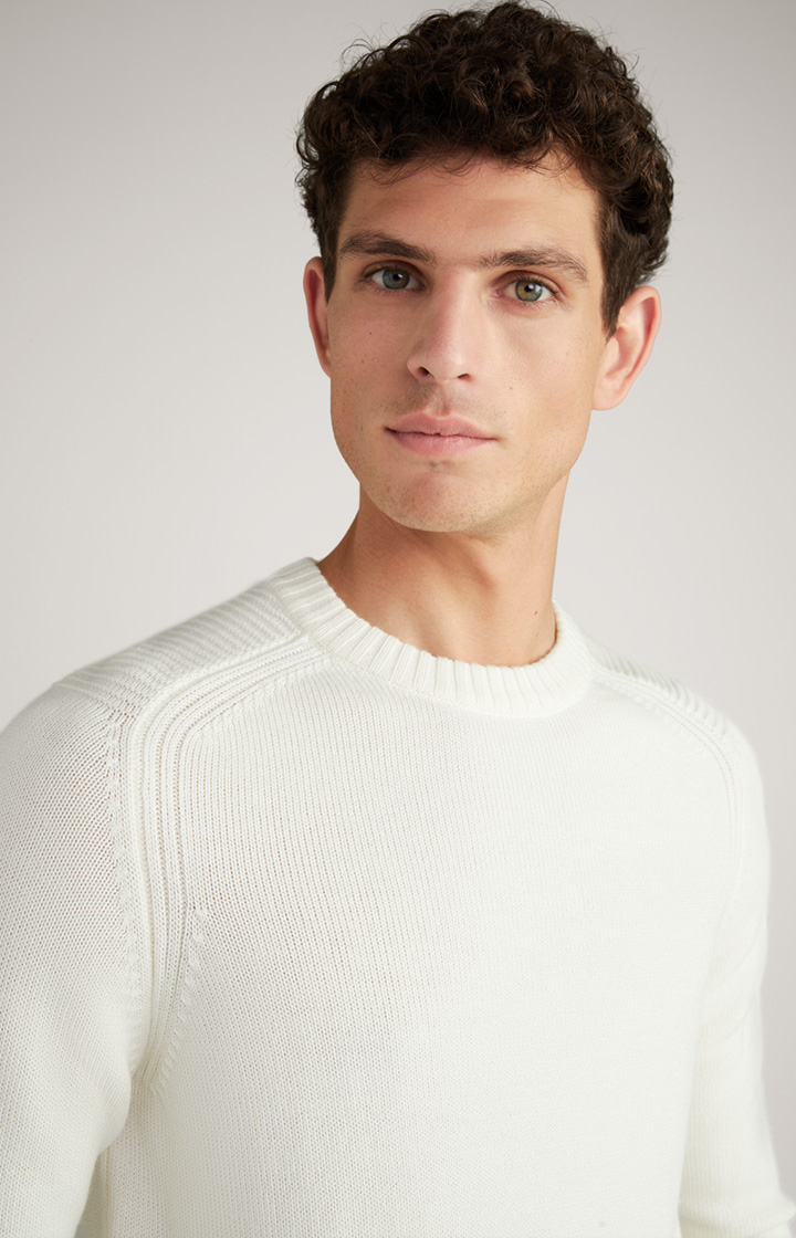 Strickpullover Timmo in Offwhite