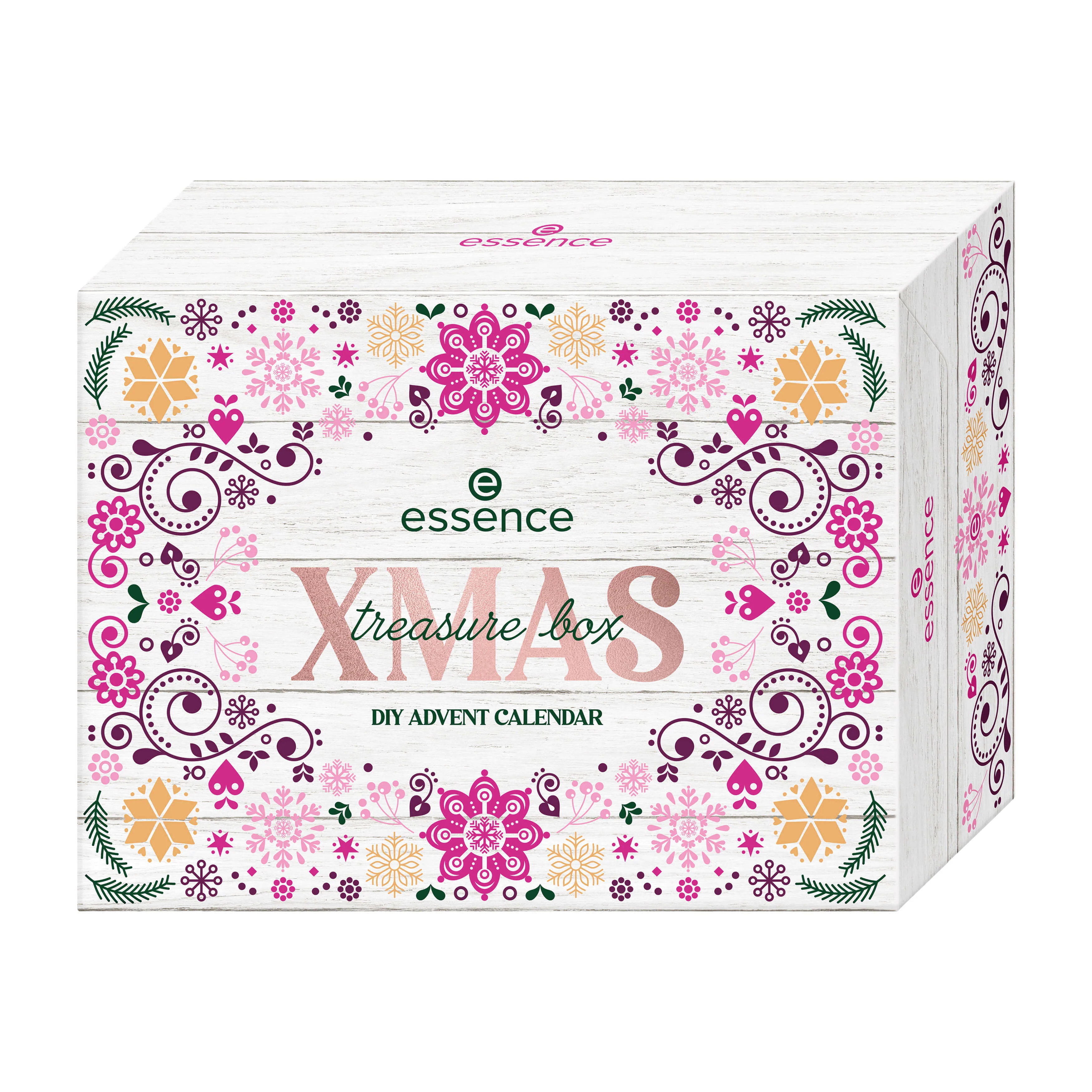 DIY-Adventskalender mit Gesichts-Weihnachts-Schatzkiste - Adventskalender