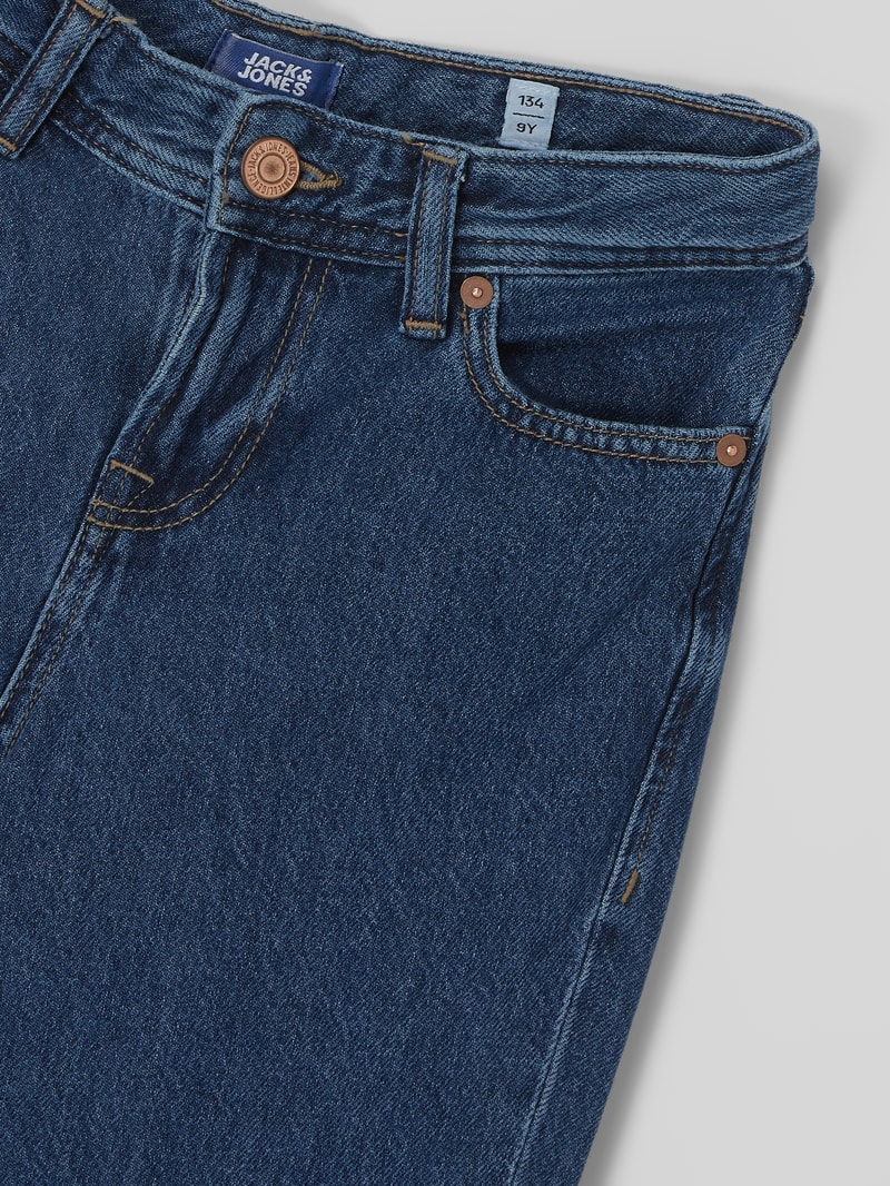 Loose Fit Jeans aus Baumwolle Modell 'Chris' in blau