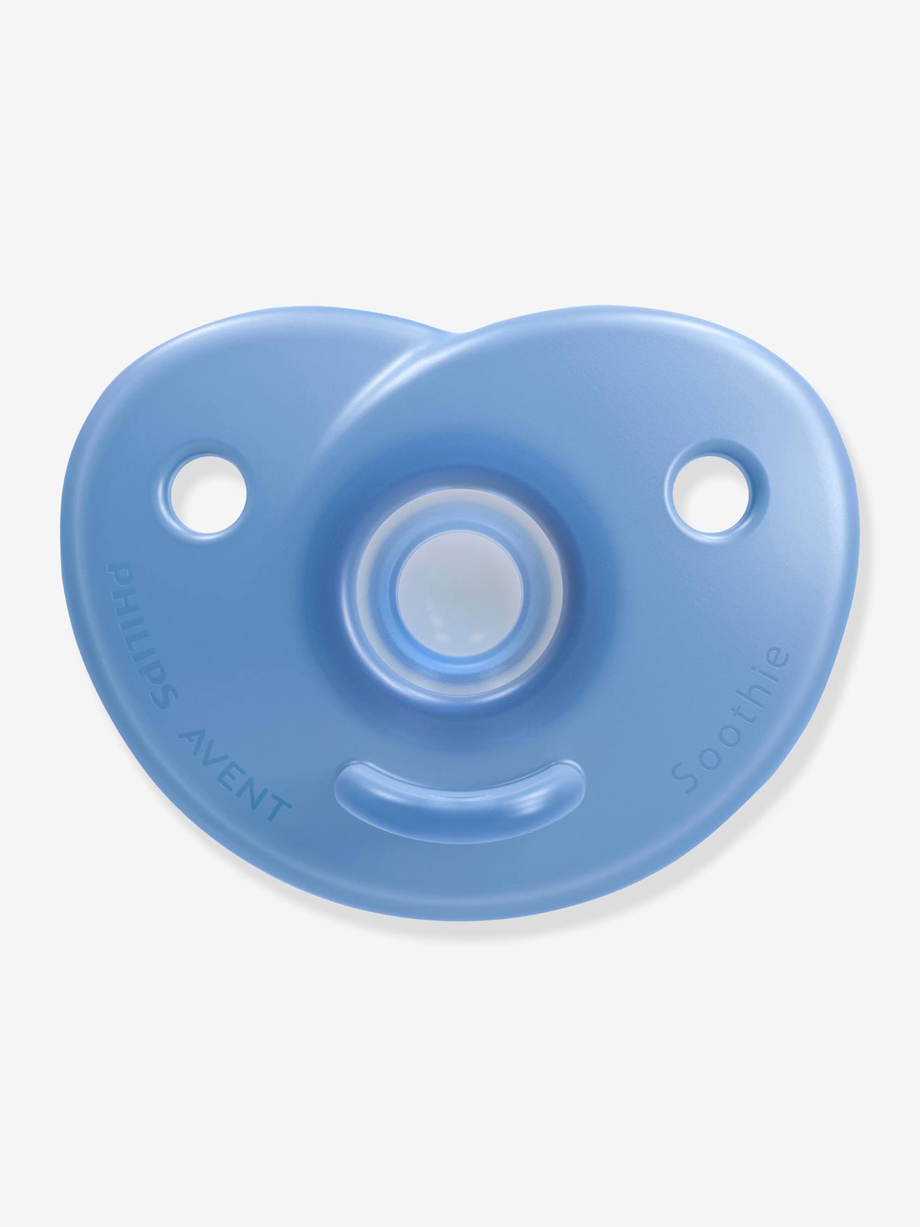Lot de 2 sucettes nouveau-né Philips AVENT Soothie Cœur bleu clair + bleu