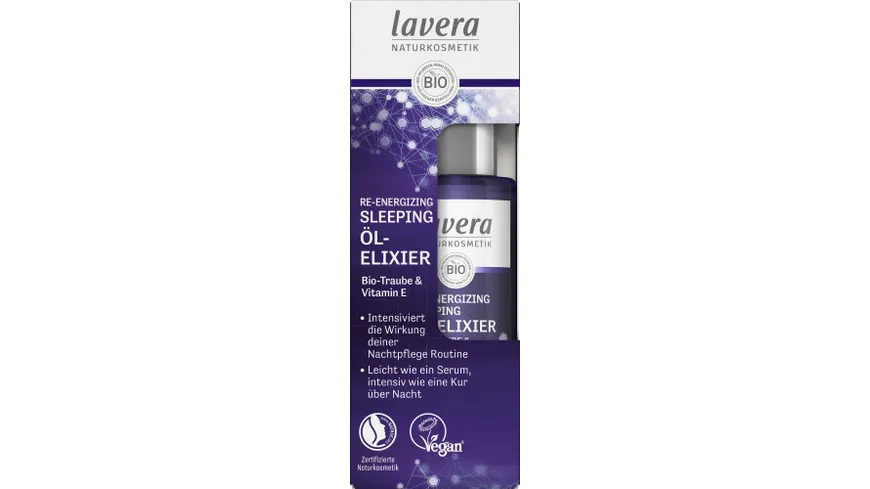 lavera Re-Energizing Sleeping Öl-Elixier 30 ml