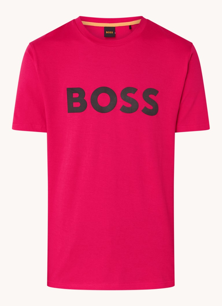 Koszulka HUGO BOSS Thinking z nadrukowanym logo