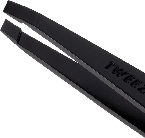 Tweezerman Slant Tweezer - Schräge Pinzette, Full Black Pinzette
