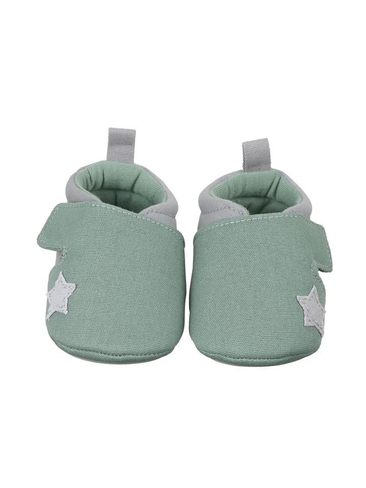 Sterntaler Krabbelschuhe in grün günstig kaufen 16