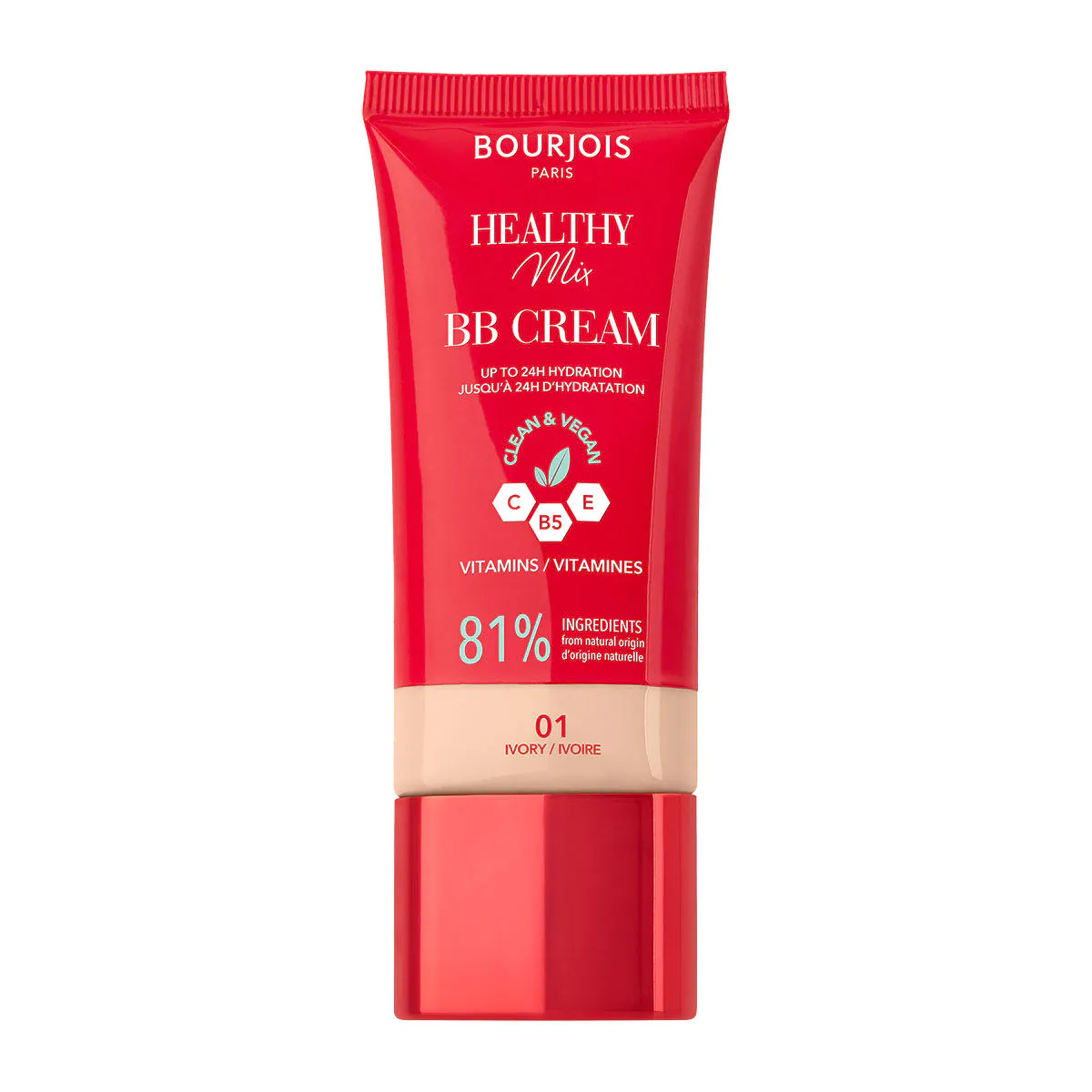 Bourjois Healthy Mix kremas BB, 01 dramblio kaulo spalvos