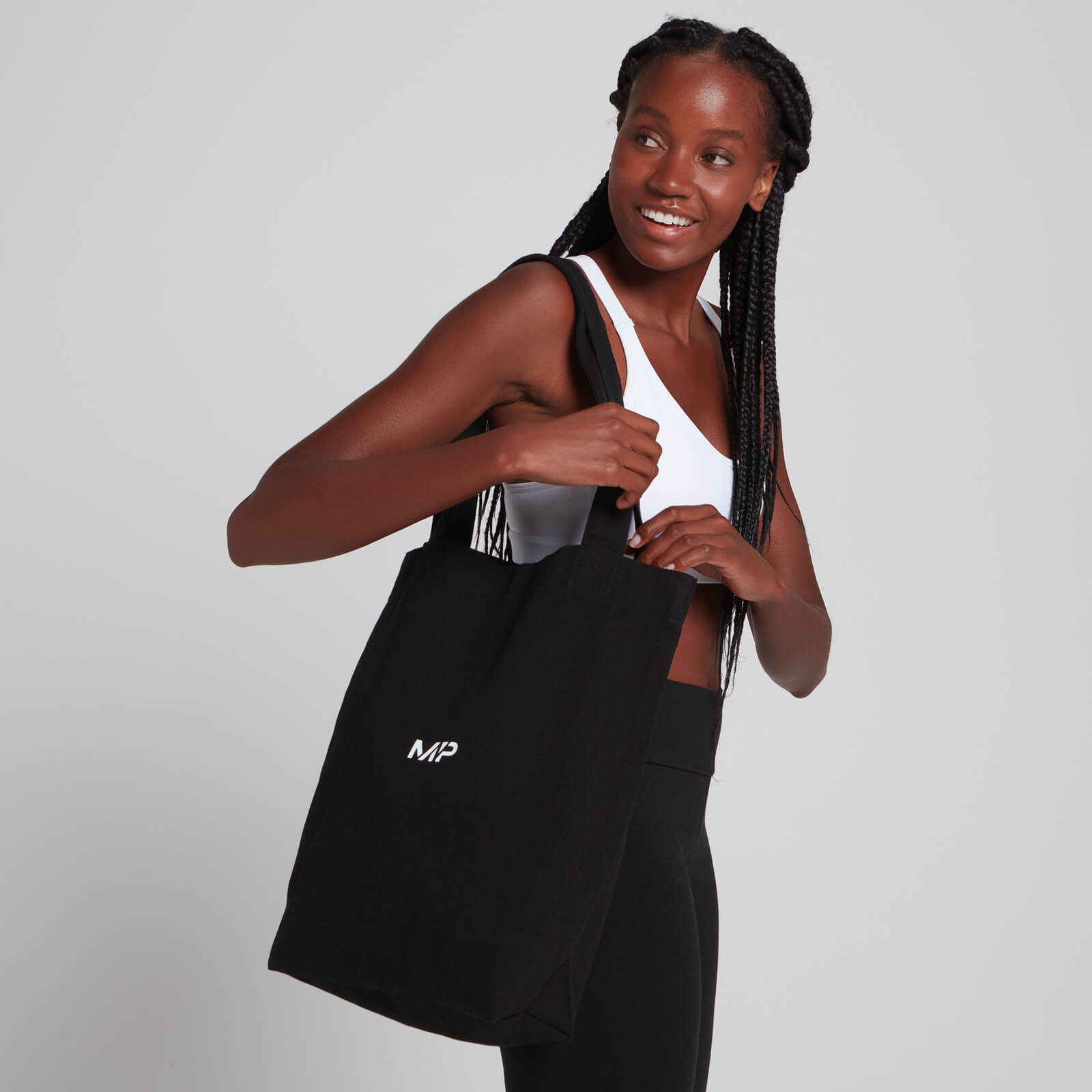 Sac fourre-tout en toile MP – Noir
