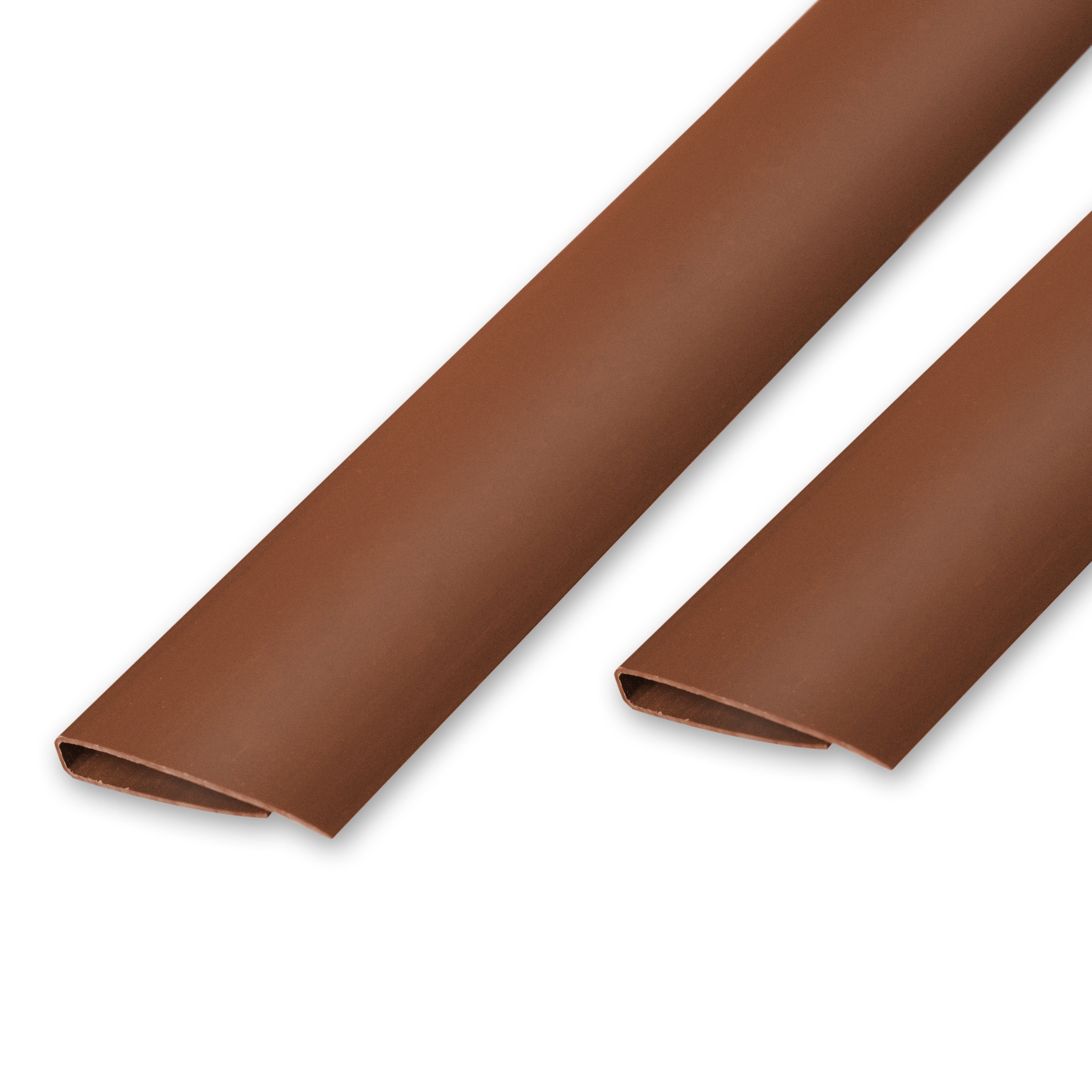 Ribelli Balkonsichtschutz PVC Abschlussleiste 100cm (1 x 100 cm)