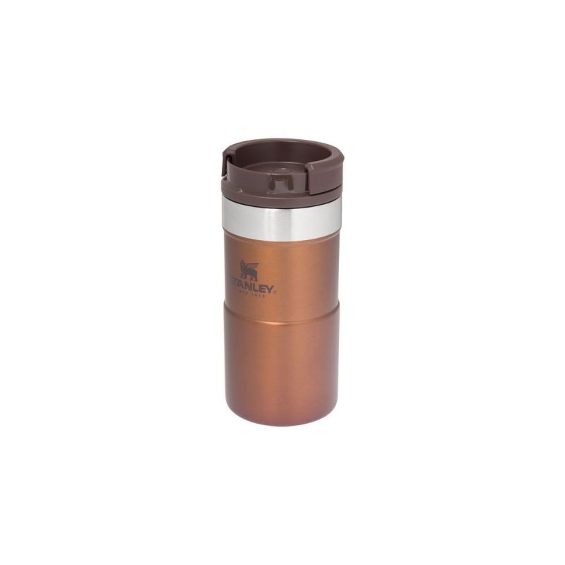 Thermo-Fahrradflasche, Stanley Classic Neverleak Travel Mug 8.5oz \/ 250ml Maple