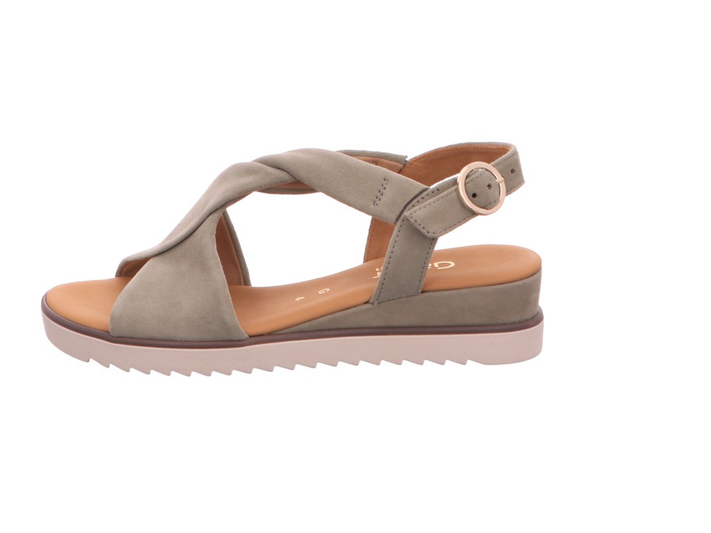 GABOR Komfort Sandalen grün Gabor Comfort Keilsandalette 42.751.11 g