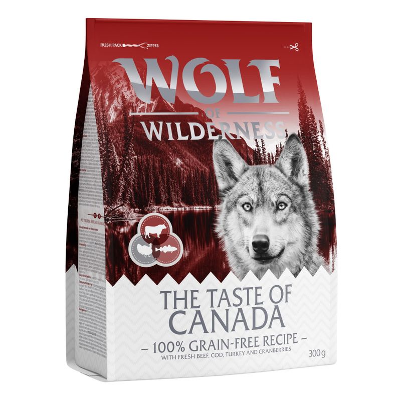 Probierpaket Wolf of Wilderness Trockenfutter
