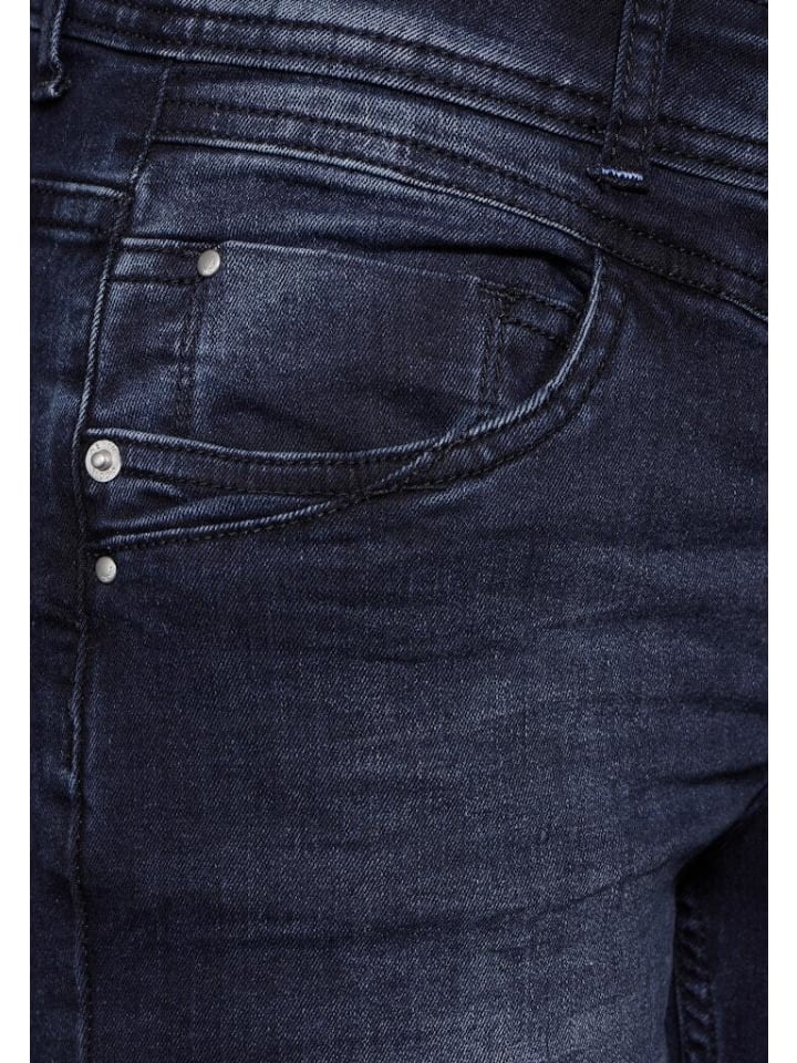 Cecil Jeans in blue black used wash günstig kaufen