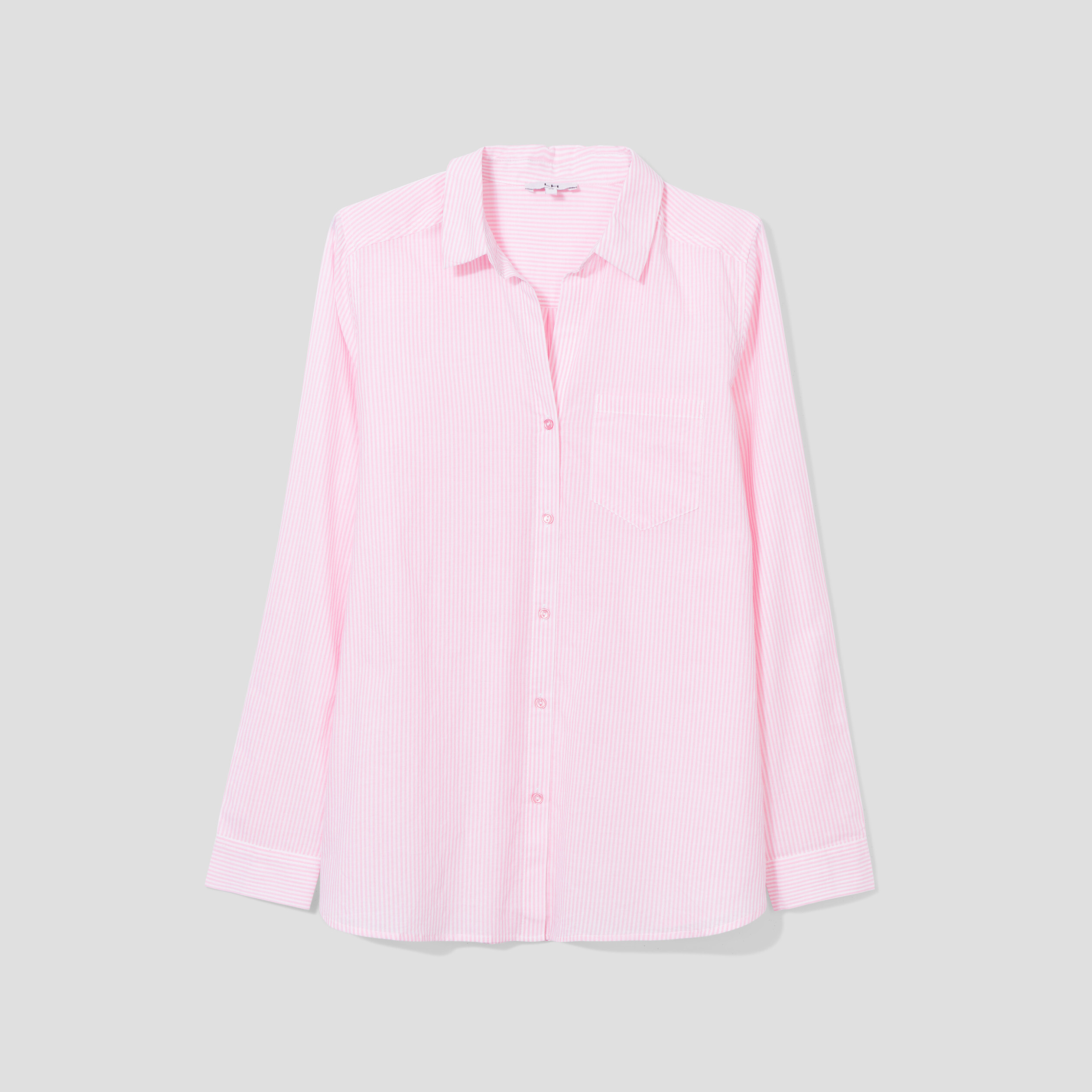 Chemise manches retroussables blanc femme | La Halle