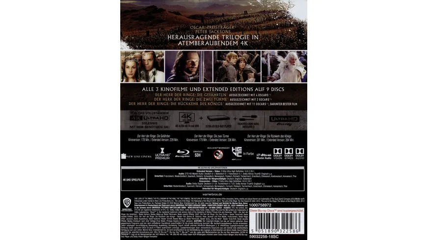 Der Herr der Ringe: Extended Edition Trilogie