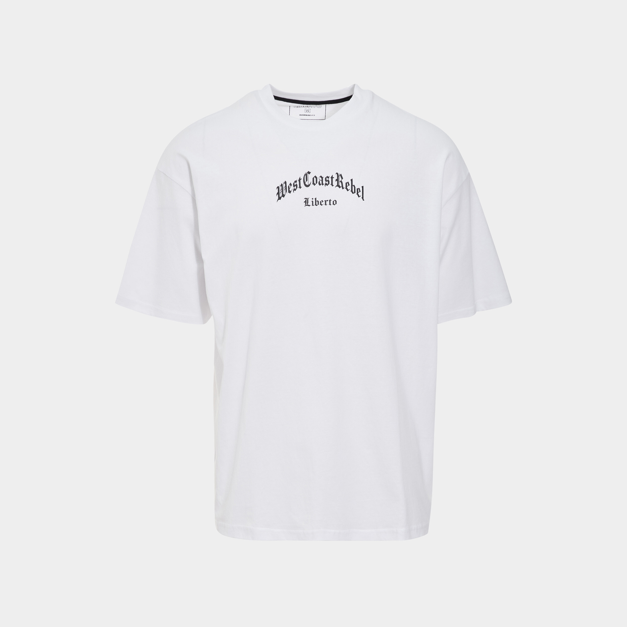 T-shirt manches courtes Liberto blanc homme | La Halle