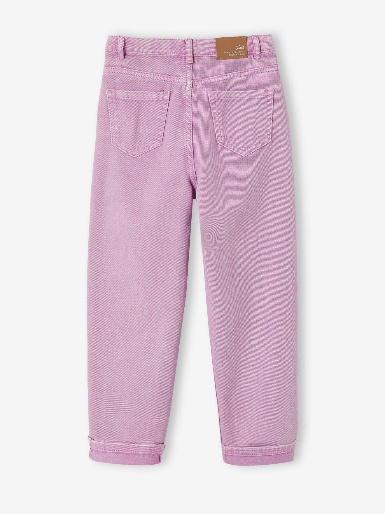 Vertbaudet Mädchen Boyfriend-Hose - violett